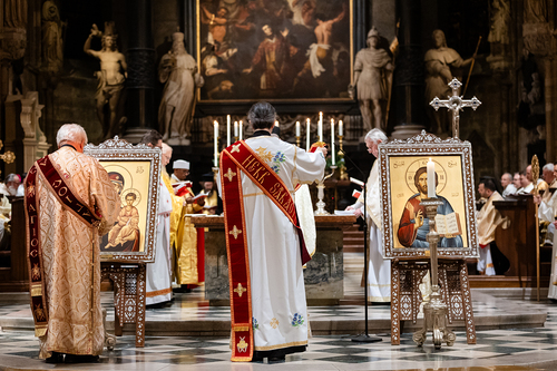 Göttlichen Liturgie / Erzdiözese Wien/ Schönlaub, Stephan Schönlaub