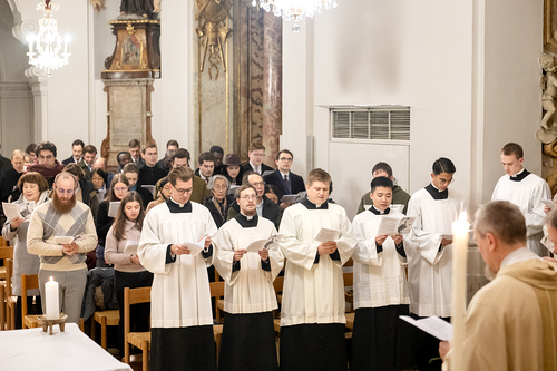 Feier der Beauftragung im Wiener Priesterseminar / Erzdiözese Wien/ Schönlaub, Stephan Schönlaub