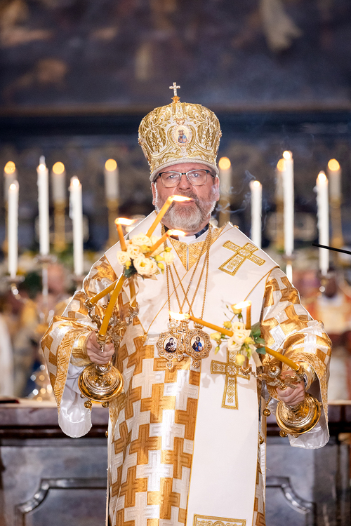 byzantinisches Pontifikalamt Stephansdom / Erzdiözese Wien/ Schönlaub byzantinisches Pontifikalamt Stephansdom