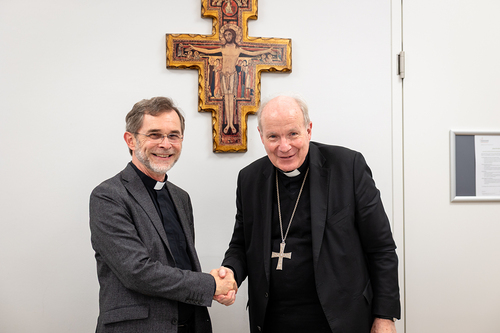 Erzbischof Grünwidl und Kardinal Schönborn.