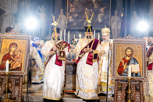byzantinisches Pontifikalamt Stephansdom / Erzdiözese Wien/ Schönlaub byzantinisches Pontifikalamt Stephansdom