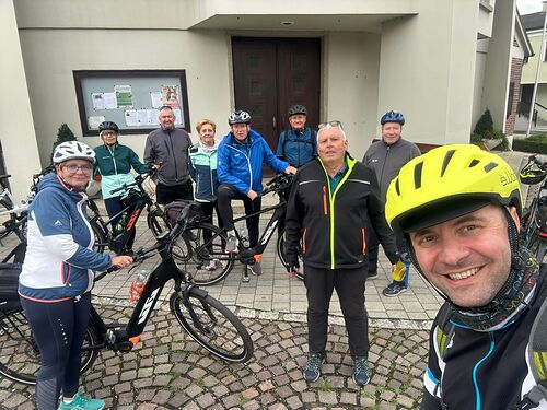 Radtour im Weinviertel / Pater Ionuţ Coceanga Gemeinsam unterwegs