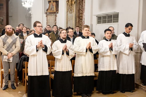 Feier der Beauftragung im Wiener Priesterseminar / Erzdiözese Wien/ Schönlaub, Stephan Schönlaub