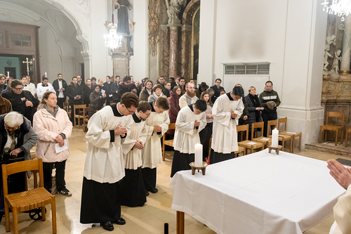 Feier der Beauftragung im Wiener Priesterseminar / Erzdiözese Wien/ Schönlaub, Stephan Schönlaub