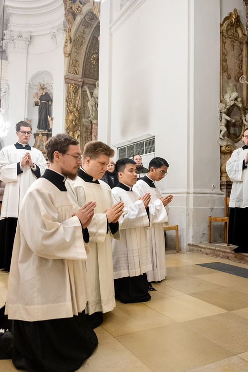 Feier der Beauftragung im Wiener Priesterseminar / Erzdiözese Wien/ Schönlaub, Stephan Schönlaub