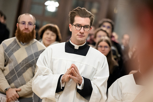 Feier der Beauftragung im Wiener Priesterseminar / Erzdiözese Wien/ Schönlaub, Stephan Schönlaub