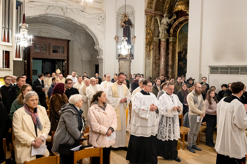 Feier der Beauftragung im Wiener Priesterseminar / Erzdiözese Wien/ Schönlaub, Stephan Schönlaub