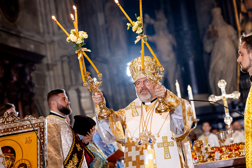 byzantinisches Pontifikalamt Stephansdom / Erzdiözese Wien/ Schönlaub byzantinisches Pontifikalamt Stephansdom