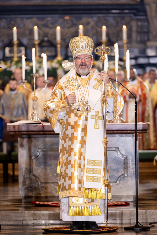 byzantinisches Pontifikalamt Stephansdom / Erzdiözese Wien/ Schönlaub byzantinisches Pontifikalamt Stephansdom