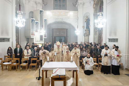 Feier der Beauftragung im Wiener Priesterseminar / Erzdiözese Wien/ Schönlaub, Stephan Schönlaub